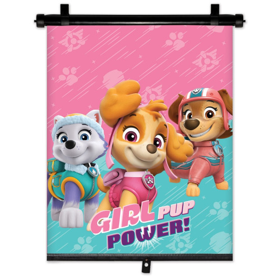 ΚΟΥΡΤΙΝΑΚΙ ΗΛΙΟΠΡΟΣΤΑΣΙΑΣ ΣΕ ΡΟΛΟ PAW PATROL GIRL 36x45cm ΓΙΑ ΠΛΑΙΝΟ ΤΖΑΜΙ/ΠΙΣΩ ΠΑΡΜΠΡΙΖ  ΑΜΙΟ - 1 ΤΕΜ.