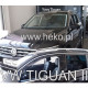 ΑΝΕΜΟΘΡΑΥΣΤΕΣ ΓΙΑ VW TIGUAN II 5D 2015+ ΣΕΤ ΑΥΤΟΚΙΝΗΤΟΥ ΑΠΟ ΕΥΚΑΜΠΤΟ ΦΙΜΕ ΠΛΑΣΤΙΚΟ HEKO - 4 ΤΕΜ.