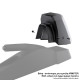 Βάση - Αντάπτορας Τεμπέλη Ειδική για VW GOLF 6 2008-2012 (ΑΚΥΡΩΝΕΙ ΤΗ ΘΥΡΑ AUX) Rati σε μαύρο χρώμα - 1 Τεμάχιο