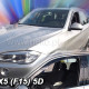 ΑΝΕΜΟΘΡΑΥΣΤΕΣ ΓΙΑ BMW X5 F15 5D 2013-2018 ΖΕΥΓΑΡΙ ΑΠΟ ΕΥΚΑΜΠΤΟ ΦΙΜΕ ΠΛΑΣΤΙΚΟ HEKO - 2 ΤΕΜ.