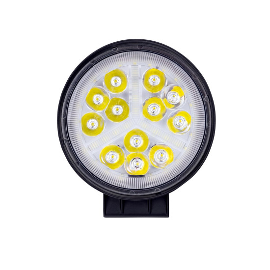 ΠΡΟΒΟΛΕΑΣ ΕΡΓΑΣΙΑΣ 12-30V 54W 47XSMD LED max1100lm ΔΙΑΜΕΤΡΟΣ:10cm COMBO ΣΤΡΟΓΓΥΛΟΣ ECONO M-TECH -1 ΤΕΜ.