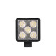 ΠΡΟΒΟΛΕΑΣ ΕΡΓΑΣΙΑΣ WORK LIGHT 12/24V 5.700K 5x1,5W max750lm FLOOD 73x97mm ΓΙΑ ΟΠΙΣΘΟΠΟΡΕΙΑ ΤΕΤΡΑΓΩΝΟΣ M-TECH - 1 Τεμ.