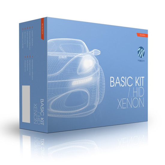 KIT ΛΑΜΠΑ XENON H4-3 6000K - BASIC BALLAST 12V