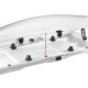 ΜΠΑΓΚΑΖΙΕΡΑ 500L FULL-SIZE WB753 WHISPBAR / YAKIMA ΓΥΑΛΙΣΤΕΡΗ ΛΕΥΚΗ