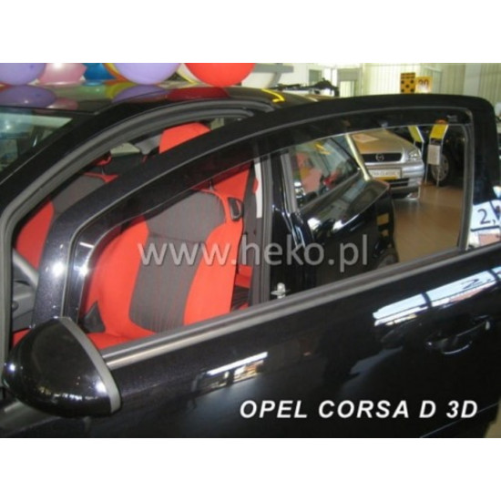 ΑΝΕΜΟΘΡΑΥΣΤΕΣ ΓΙΑ OPEL CORSA D 3D 09/2006-2014 ΖΕΥΓΑΡΙ ΑΠΟ ΕΥΚΑΜΠΤΟ ΦΙΜΕ ΠΛΑΣΤΙΚΟ HEOPEL CORSA D/Ε 3D 09/2006-2014 ΖΕΥΓΑΡΙ ΑΠΟ ΕΥΚΑΜΠΤΟ ΦΙΜΕ ΠΛΑΣΤΙΚΟ HEKO - 2 ΤΕΜ.KO - 2 ΤΕΜ.