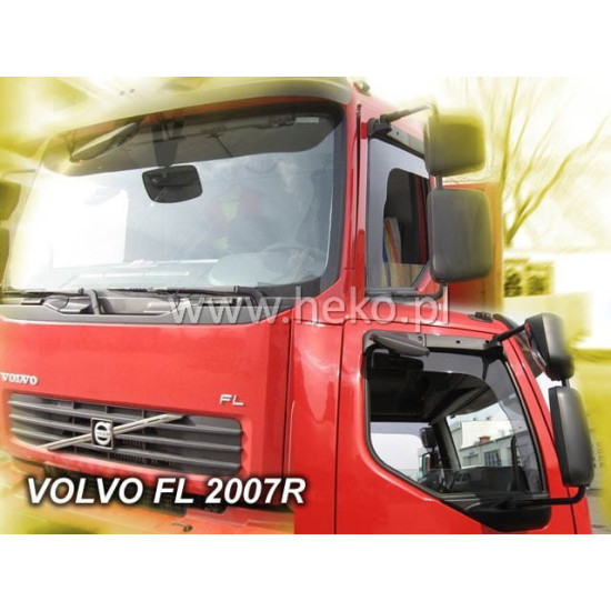 ΑΝΕΜΟΘΡΑΥΣΤΕΣ ΓΙΑ RENAULT GAMA D /PREMIUM VAN/DAF LF/PREMIUM/KERAX/MIDLUM / MANAGER/VOLVO FE 2007R ΖΕΥΓΑΡΙ ΑΠΟ ΕΥΚΑΜΠΤΟ ΦΙΜΕ ΠΛΑΣΤΙΚΟ HEKO - 2 ΤΕΜ.