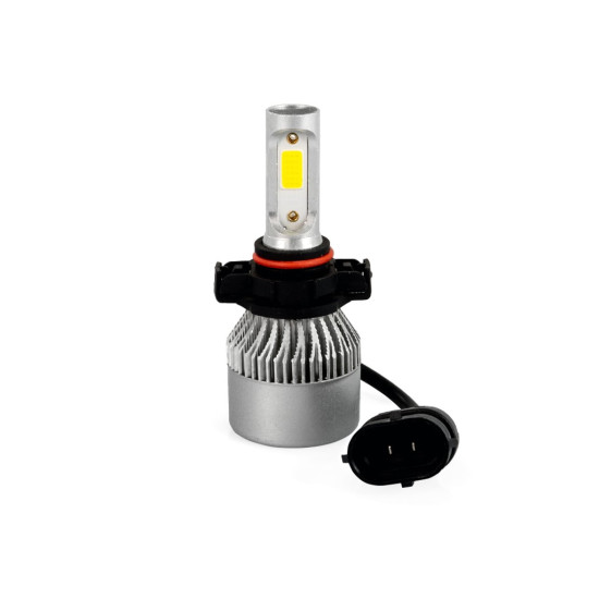 H16/5202/PS24W 10>36V 6.500K 10.000lm 80W COB LED EPISTAR 1021 C6 KIT ΜΕ ΑΝΕΜΙΣΤΗΡΑΚΙ M-TECH - 2 ΤΕΜ.