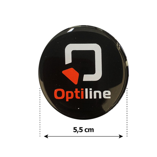 OPTILINE ΑΥΤΟΚΟΛΛΗΤΑ ΖΑΝΤΩΝ 5,5 cm ΛΕΥΚΟ/ΜΑΥΡΟ/ΠΟΡΤΟΚΑΛΙ ΣΜΑΛΤΟΥ - 4 ΤΕΜ.