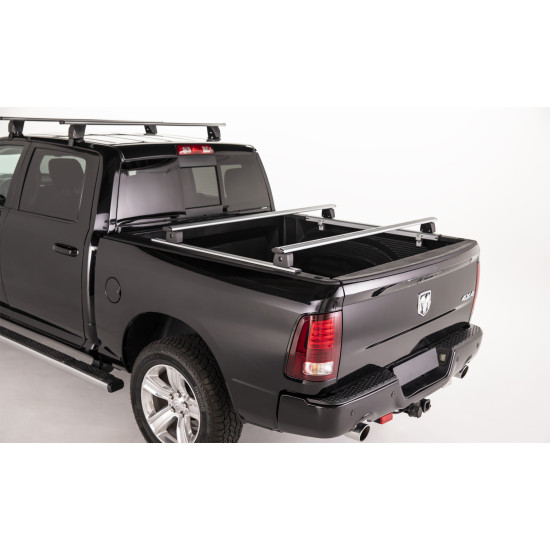 ΜΠΑΡΕΣ ΚΑΡΟΤΣΑΣ ΑΛΟΥΜΙΝΙΟΥ TBR - TRUCK BED RACK SYSTEM SILVER 172,8 cm ΣΕ ΑΣΗΜΙ ΧΡΩΜΑ ΓΙΑ PICKUP ΚΑΙ ΑΓΡΟΤΙΚΑ ΟΧΗΜΑΤΑ MENABO - 2 ΤΕΜ.