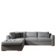 Καναπές Κρεβάτι Γωνιακός ArteLibre TEXAS Γκρι 300x198x86cm