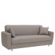 Καναπές Κρεβάτι Τριθέσιος ArteLibre JUAN Καφέ 210x84x86cm