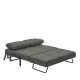 Καναπές Κρεβάτι Διθέσιος ArteLibre GAEL Γκρι 150x91x90cm