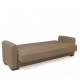 Καναπές Κρεβάτι Τριθέσιος ArteLibre HOMER Μπεζ 226x78x78cm