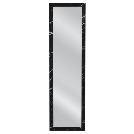 Καθρέπτης Τοίχου ArteLibre BHAVITH Μαύρο Μοριοσανίδα/Γυαλί 160x45cm