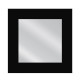 Καθρέπτης Τοίχου ArteLibre AAINA Μαύρο Μοριοσανίδα/Γυαλί 90x90cm
