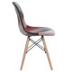 Καρέκλα ArteLibre CORYLOUS Patchwork Microfiber Ύφασμα/Ξύλο 51x46x82cm