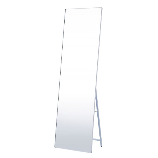 Καθρέπτης ArteLibre Δαπέδου EBOLI Ασημί Μέταλλο/Γυαλί 50x33x169cm