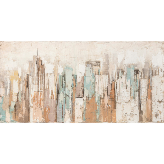 Πίνακας ArteLibre "Πόλη" Καμβάς 120x60cm