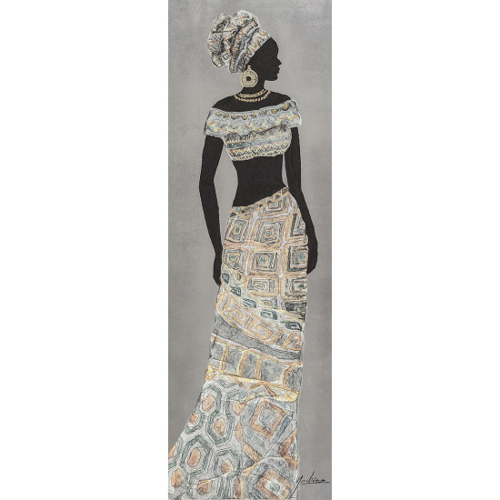 Πίνακας ArteLibre "Γυναικεία Φιγούρα" Καμβάς 40x120cm