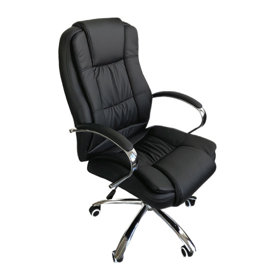Καρέκλα Γραφείου ArteLibre DUNDEE Μαύρο PU 72x65x113-121cm