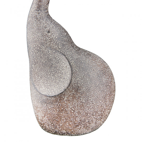 Διακοσμητικό ArteLibre Ελέφαντας Καφέ Polyresin 12x9.5x25.5cm