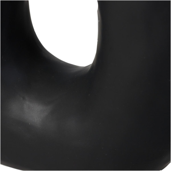 Κηροπήγιο ArteLibre Μαύρο Κεραμικό 23x9x15.5cm