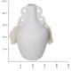 Βάζο ArteLibre Λευκό Δολομίτης 14.3x14.3x24.2cm