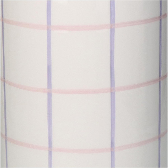 Βάζο ArteLibre Με Ρίγες Πολύχρωμο Δολομίτης 14x14x33cm