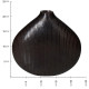 Βάζο ArteLibre Μαύρο Γυαλί 23.5x7x21.5cm