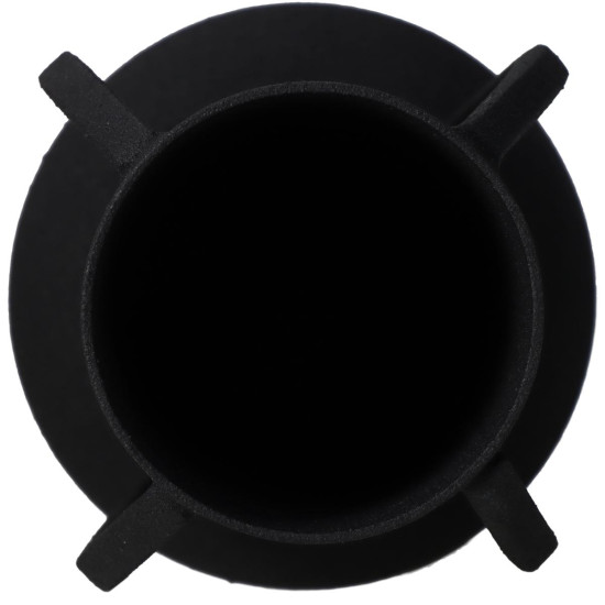 Βάζο ArteLibre Μαύρο Μέταλλο 11x11x24cm