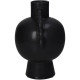 Βάζο ArteLibre Μαύρο Κεραμικό 17.4x13.7x20.5cm