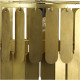Φωτιστικό Κρεμαστό ArteLibre Χρυσό Μέταλλο 54.5x54.5x40cm