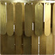 Φωτιστικό Κρεμαστό ArteLibre Χρυσό Μέταλλο 54.5x54.5x62.5cm