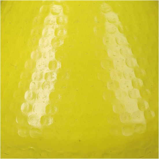 Βάζο ArteLibre Κίτρινο Αλουμίνιο 22x22x20cm