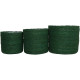 Καλάθι ArteLibre Πράσινο Seagrass 20x20x18cm Σετ 3Τμχ
