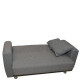 Καναπές Κρεβάτι Διθέσιος ArteLibre JUAN Γκρι 150x84x86cm