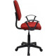 Καρέκλα Γραφείου ArteLibre ΔAΦNH Κόκκινο Ύφασμα 55x48x82-94cm