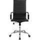 Καρέκλα Γραφείου ArteLibre ΔΙΩΝΗ Μαύρο PU 55x60x104-111cm