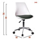 Καρέκλα Γραφείου ArteLibre ΚΥΒΕΛΗ Λευκό/Μαύρο PU 48x55x82-92cm