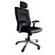 Καρέκλα Γραφείου ArteLibre ΠYPHNH Μαύρο PU 65x66x123-133cm