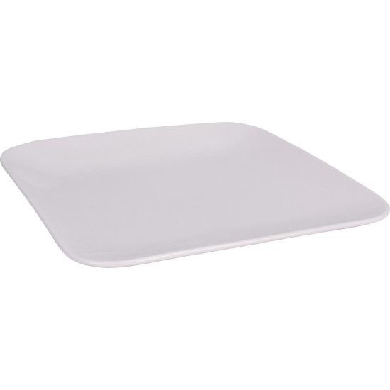 Πιάτο ArteLibre Λευκό Πορσελάνη 21.3x21.3x2.3cm