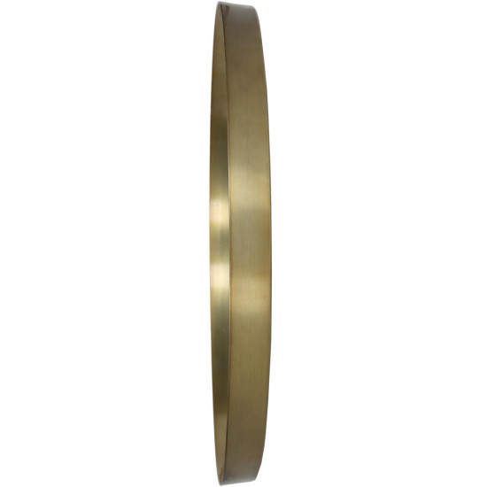Καθρέπτης ArteLibre Χρυσό Μέταλλο 43x2.5x43cm
