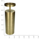 Κηροπήγιο ArteLibre Χρυσό Μέταλλο 10.5x10.5x32.5cm