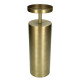 Κηροπήγιο ArteLibre Χρυσό Μέταλλο 10.5x10.5x32.5cm