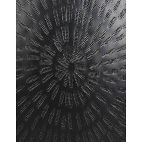 Βάζο ArteLibre Μαύρο Μέταλλο 29x11x36cm