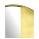 Καθρέπτης ArteLibre Χρυσό Μέταλλο 40x2.5x40cm
