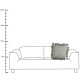 Μαξιλάρι ArteLibre Με Φούντες Γκρι Βαμβακερό 45x45cm