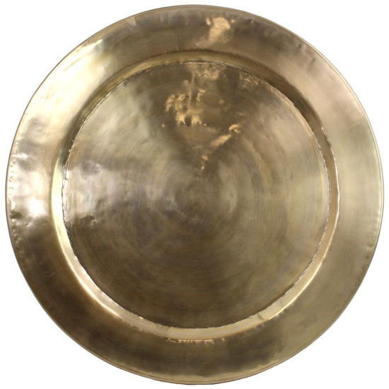 Δίσκος ArteLibre Χρυσό Μέταλλο 77x77x1.5cm