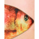 Μαξιλάρι ArteLibre Ψάρι Ροζ Polyester 45x45cm Σετ 2Τμχ
