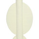 Κηροπήγιο ArteLibre Ιβουάρ Polyresin 12.3x9.7x22.2cm